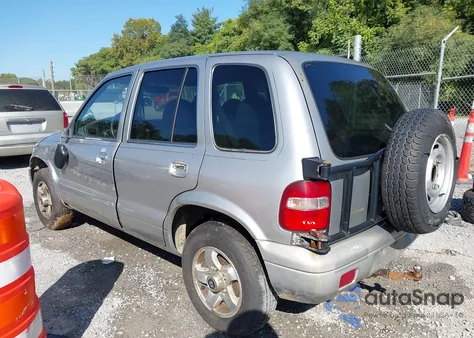 2002 Kia Sportage z USA, uszkodzony, nr VIN KNDJB723225109564